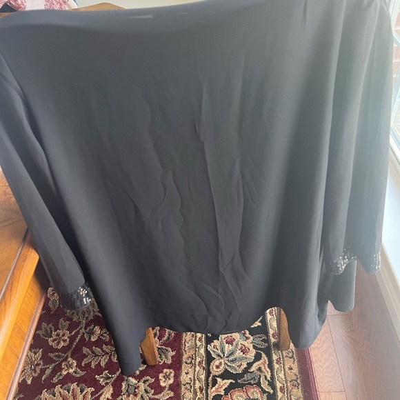 NWT Grace Karin Black Sheer Overlay & 3/4 Slit Sleeves (E3) - Picture 6 of 8